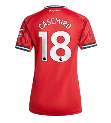 Manchester United Casemiro #18 Hemmatröja Dam 2025-26 Kortärmad
